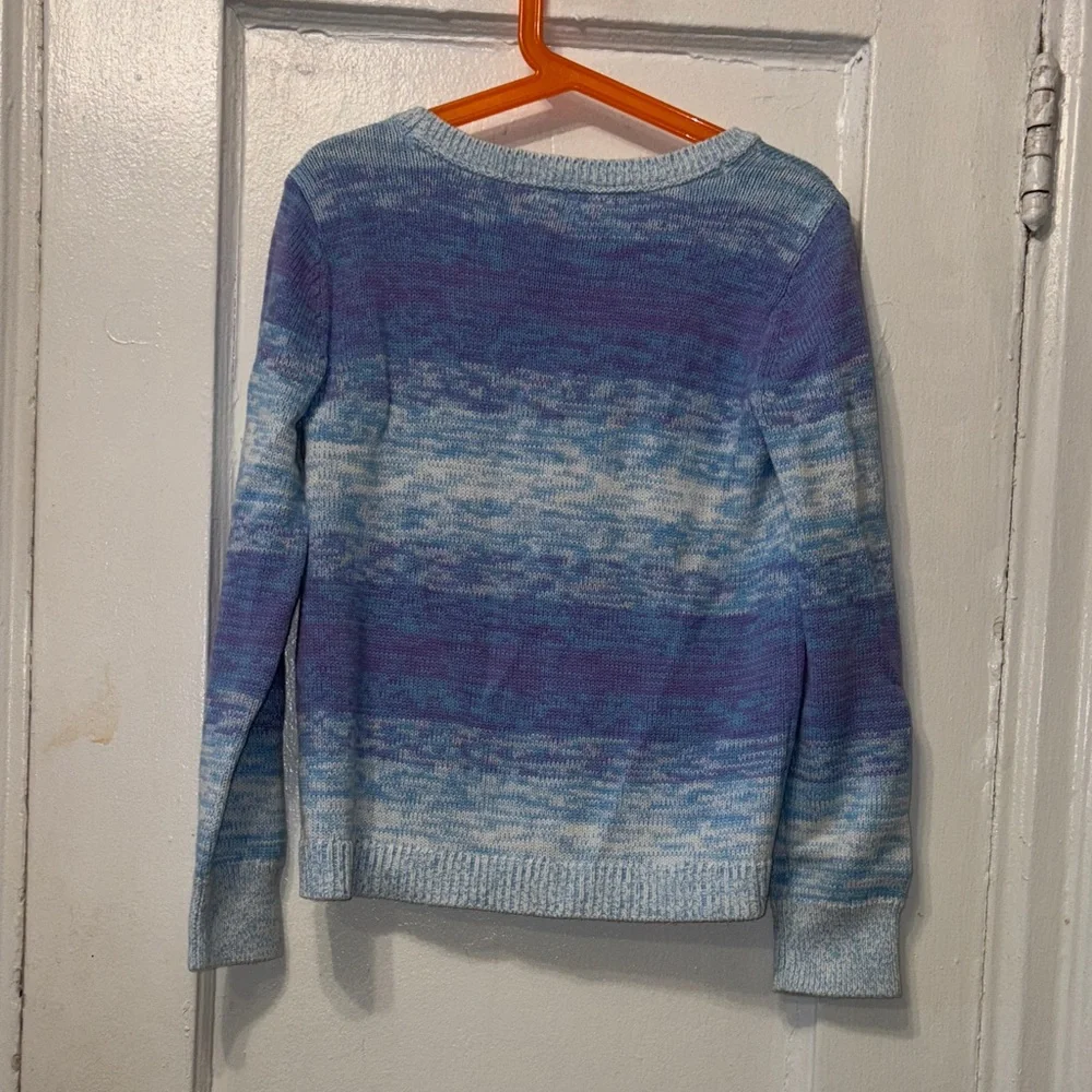 GAP Kids Blue and Purple Sweater